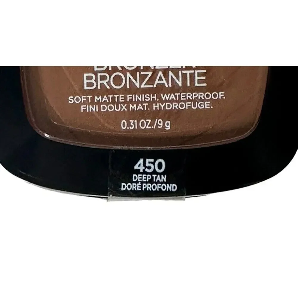 L'Oreal Infallible Bronzer 24H Fresh Wear #450 Deep Tan Soft Matte Finish Lot 4